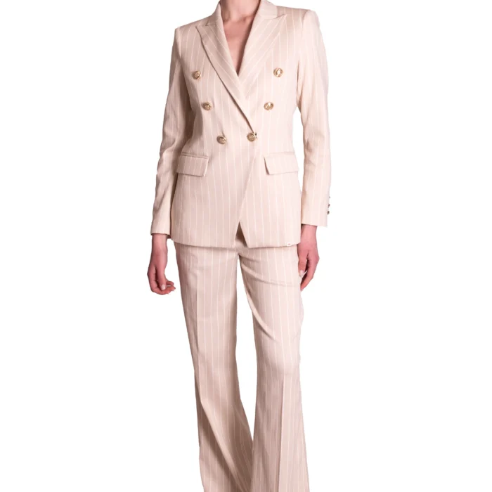 Tailleur gessato a doppiopetto CLO'