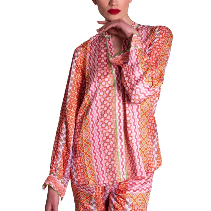 Blusa In raso Stampata HALE BOB