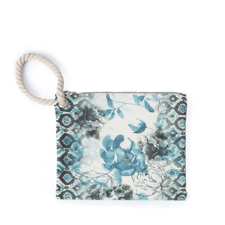 Pochette in canvas stampata L.A. WATER - immagine 2