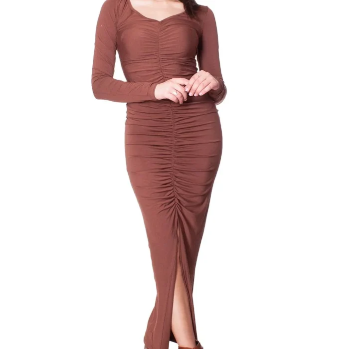 Abito Lungo In Jersey Drappeggiato KOSTUMN 1