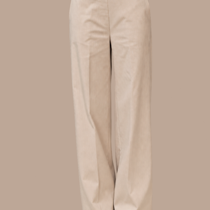 Pantaloni larghi di velluto a coste Z.O.E.